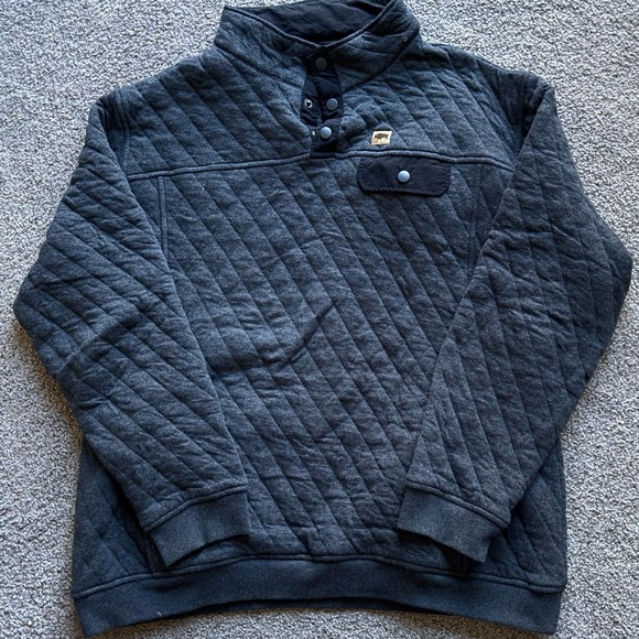 Buffalo Jackson Trading Co. Quilted 1/4 Snap Sweater in XXL